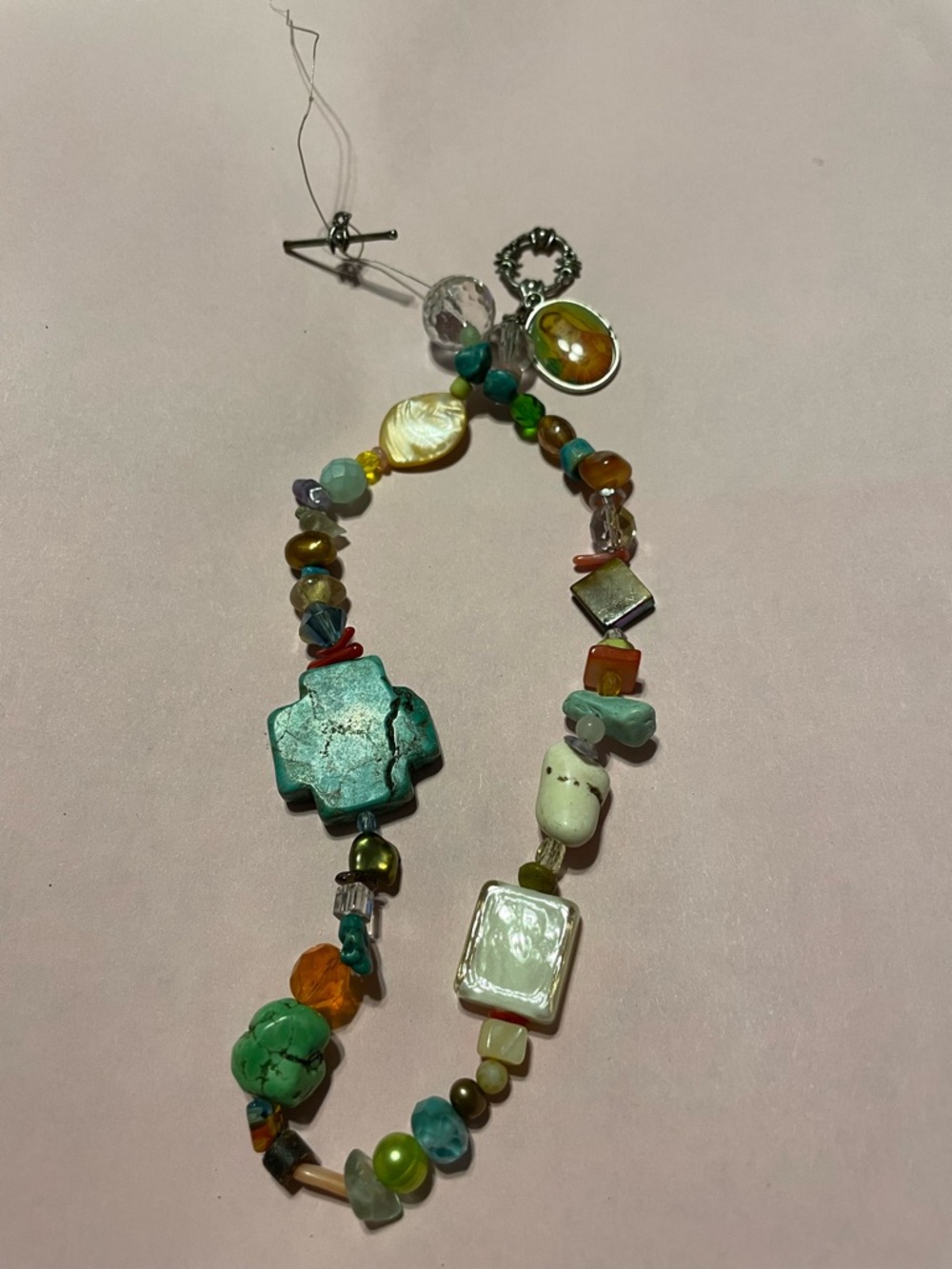 Religious Bead Necklace #9232